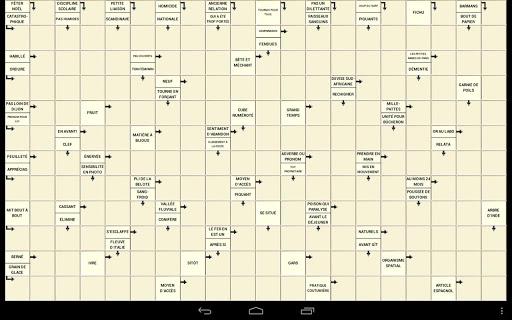 Mots fleches HD Screen 3