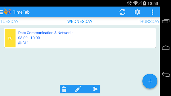 TimeTab(TimeTable) Screenshots 6