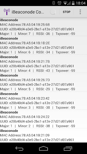 iBeacon Config