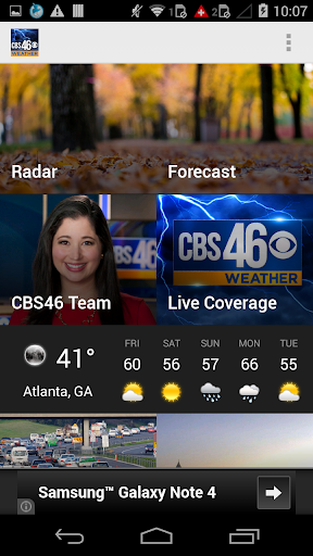 【免費新聞App】Atlanta Weather Radar - CBS46-APP點子