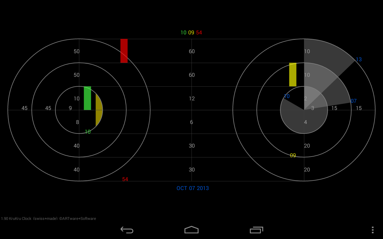 KruKru Clock Live Wallpaper Apl Android Di Google Play