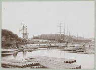 De Zuiderhaven te Harlingen