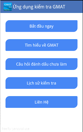 Kiểm tra GMAT