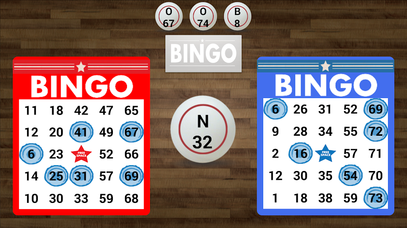 Basic Bingo Paid Screen 1