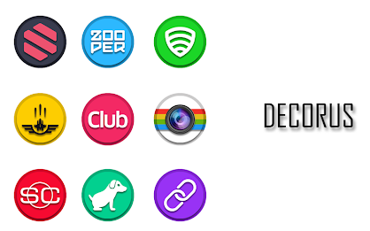 Decorus - Icon Pack poster 4