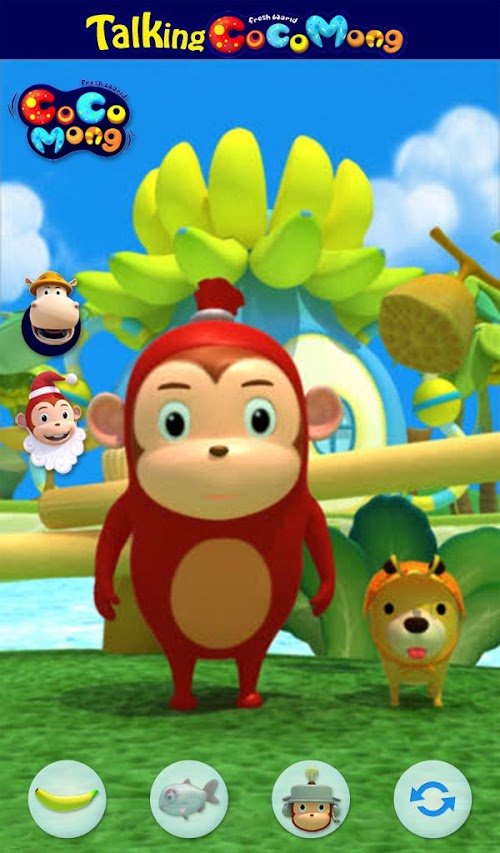 Android application Talking Cocomong Lite screenshort