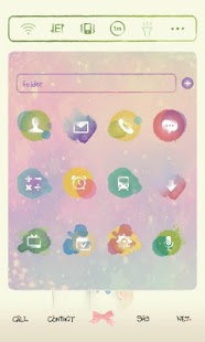 How to install Fall In Luv LINELauncher theme 4.1 unlimited apk for android