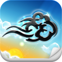 墨迹天气插件皮肤撕开的壁纸 logo