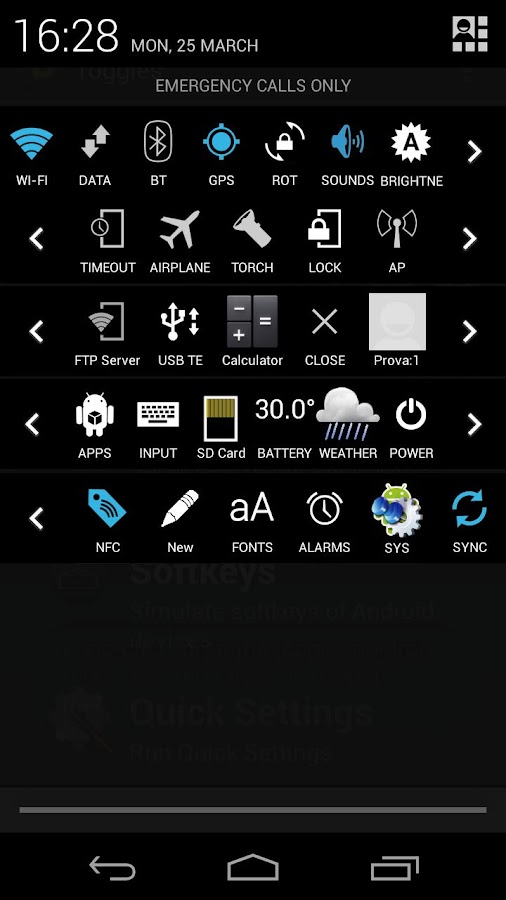 Notification Bar Deluxe APK by Paolo Briganti Details
