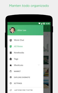  Evernote - mantente organizado: miniatura de captura de pantalla  