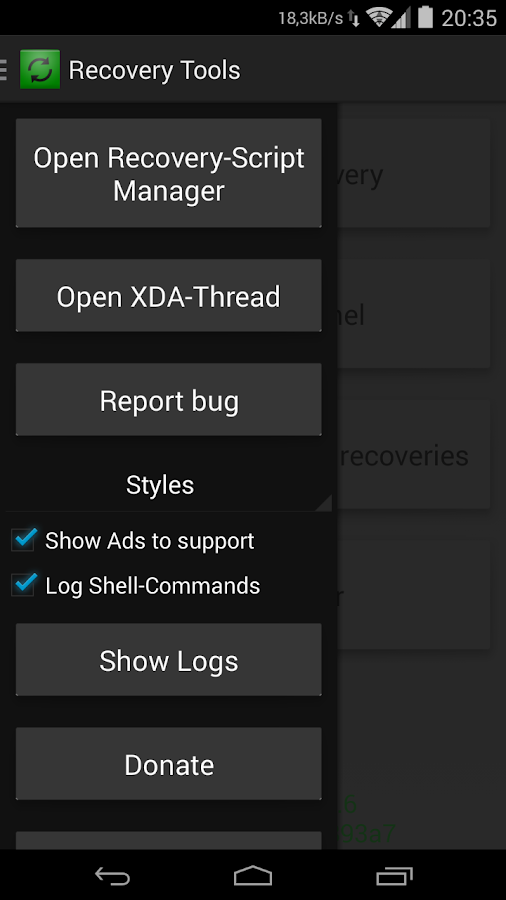 [ROOT] Rashr - Flash Tool - screenshot