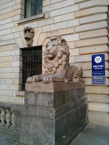 Löwe am Rathaus