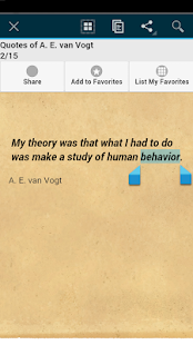 Free Download Quotes of A. E. van Vogt APK for Android