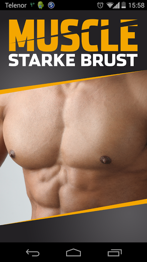 Android application XXL-Brust in 8 Wochen screenshort