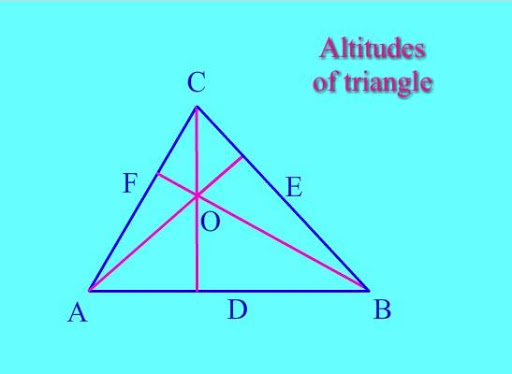 Live Geometry triangle heights