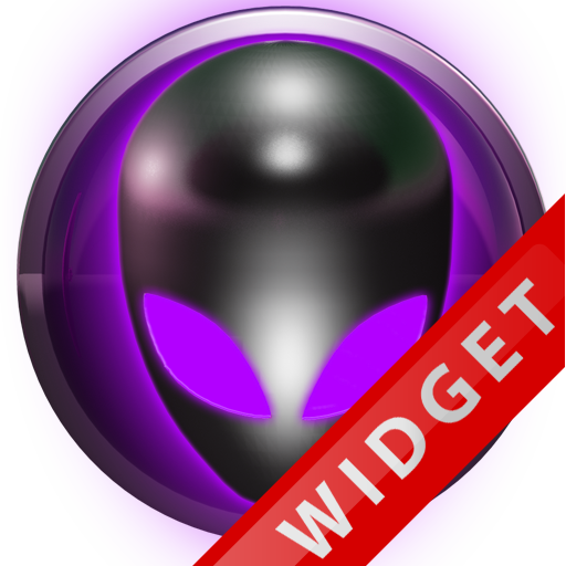 Poweramp Widget Purple Alien 娛樂 App LOGO-APP開箱王