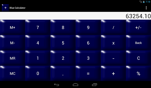 【免費工具App】Blue Calculator-APP點子