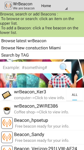 wrBeacon promote via WIFI