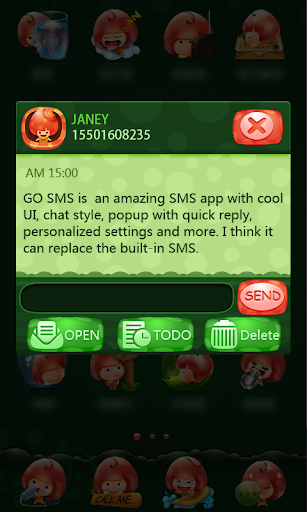 【免費個人化App】GO SMS Pro Moji Theme-APP點子