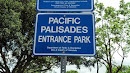 Pacific Palisades Entrance Park