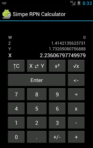 Simple RPN Calulator