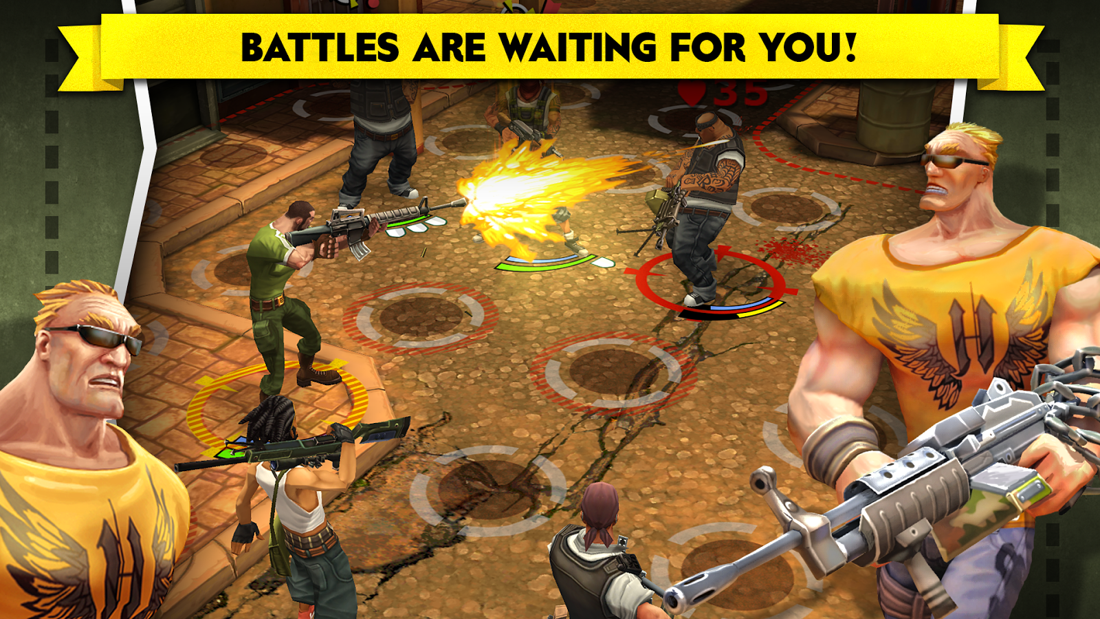 AntiSquad Tactics - screenshot