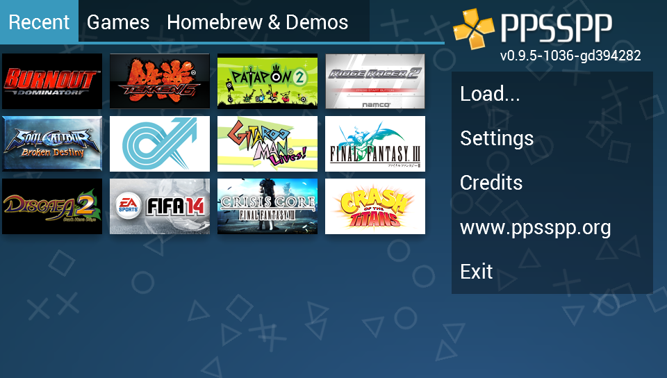    PPSSPP Gold - PSP emulator- screenshot  