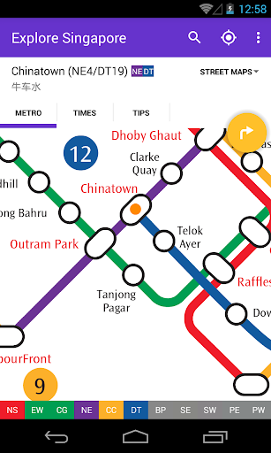 新加坡地铁地图 Explore SIngapore