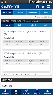 Karvyonline Mobile Screenshots 1