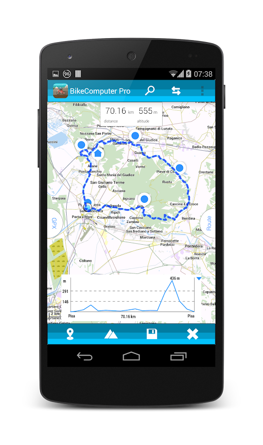 android bike computer