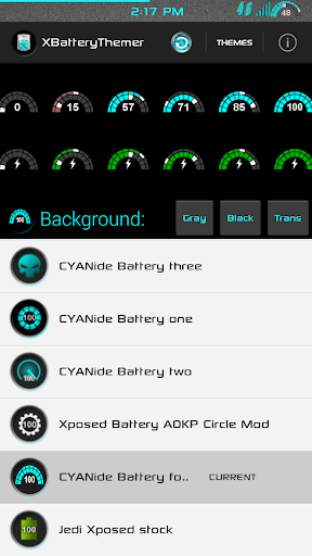 【免費個人化App】XPOSED Battery CYANide Four-APP點子