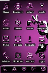 ADW Pink Abstract Theme Screenshots 1