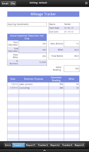 Mileage Tracker