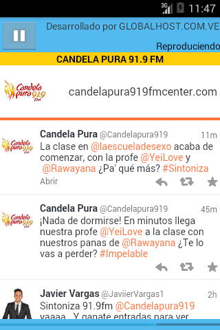 CANDELA PURA 91.9 FM CENTER