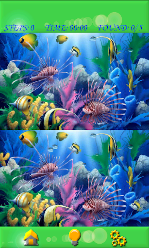 【免費解謎App】Find Differences Fish-APP點子