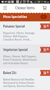 Paisano's Pizza and Pasta Screenshots 2