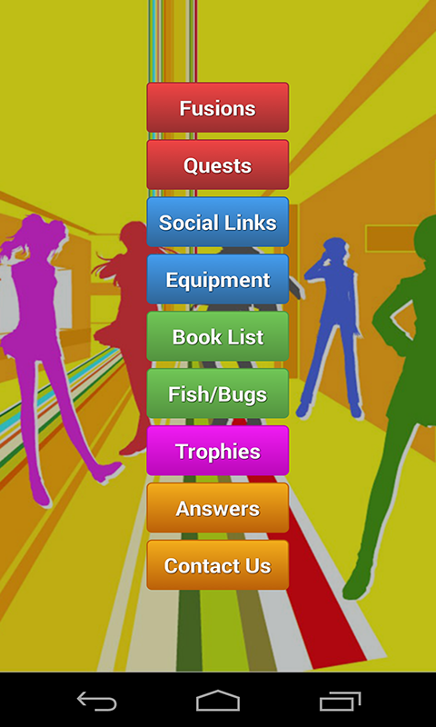 Android application Persona 4G Helper screenshort