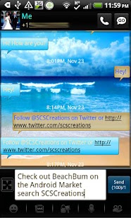 How to mod GO SMS - Beach Bum 1.1 unlimited apk for laptop