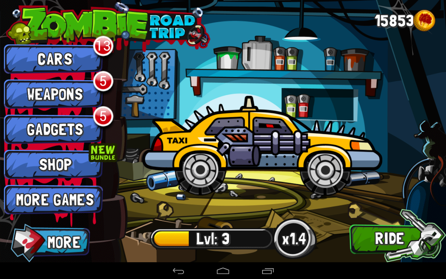 Zombie Road Trip - screenshot