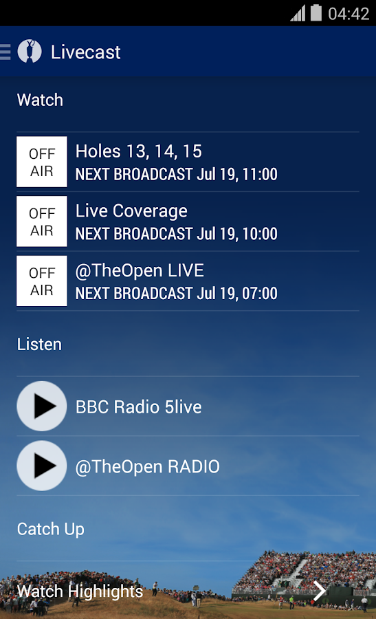The Open Championship - Android Apps on Google Play