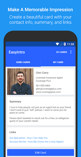 EasyIntro Smart Business Card