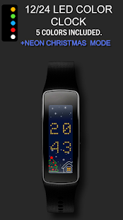 download 24/12 LED Clock for Gear Fit free