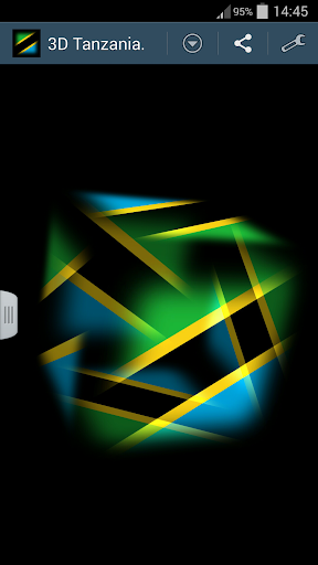 3D Tanzania Cube Flag LWP