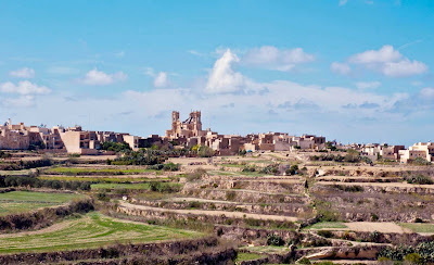 Gozo, the second largest island in Malta.