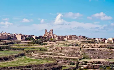 Gozo, the second largest island in Malta.