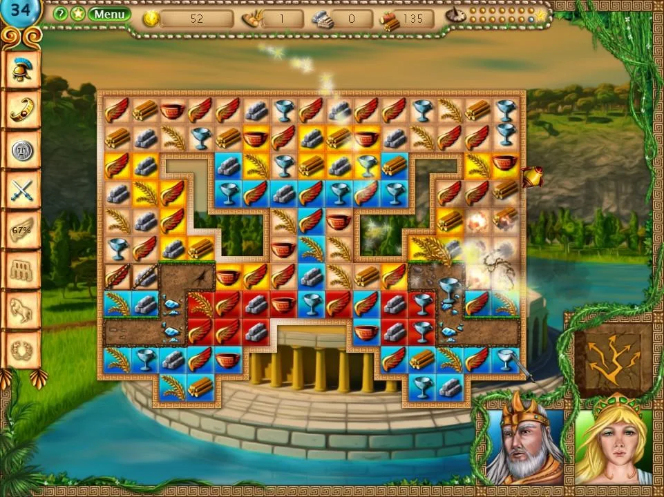 Tales of Rome Match 3 (engl) - screenshot