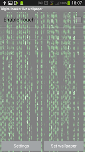 【免費個人化App】Digital hacker live wallpaper-APP點子