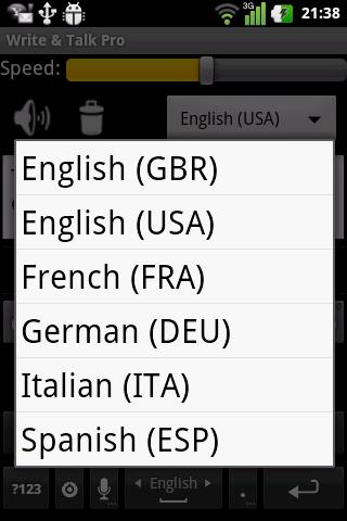 Write and Talk Screen 3