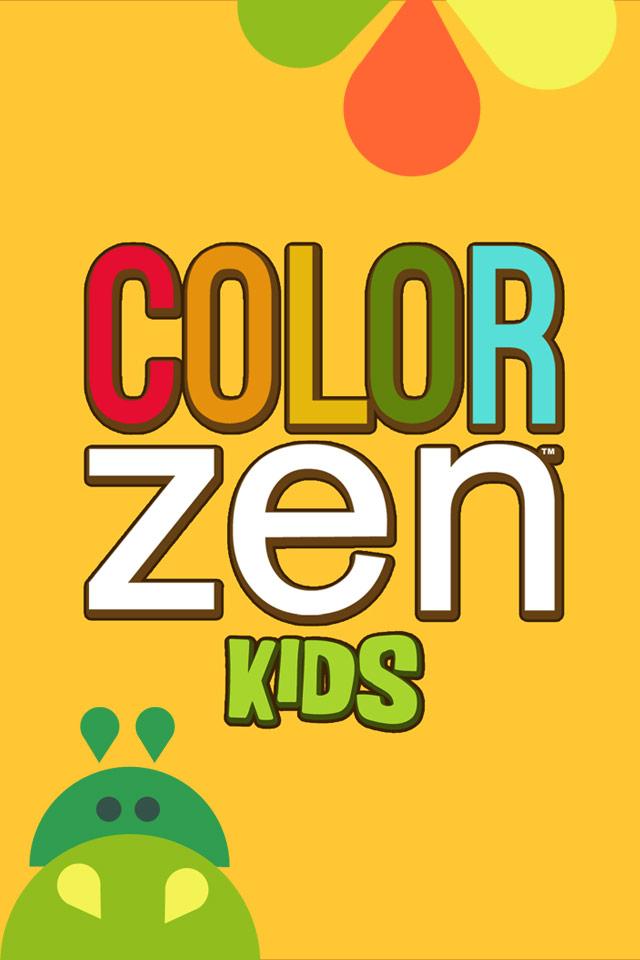 Android application Color Zen Kids screenshort