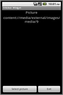 Sticker Widget Ad - náhled